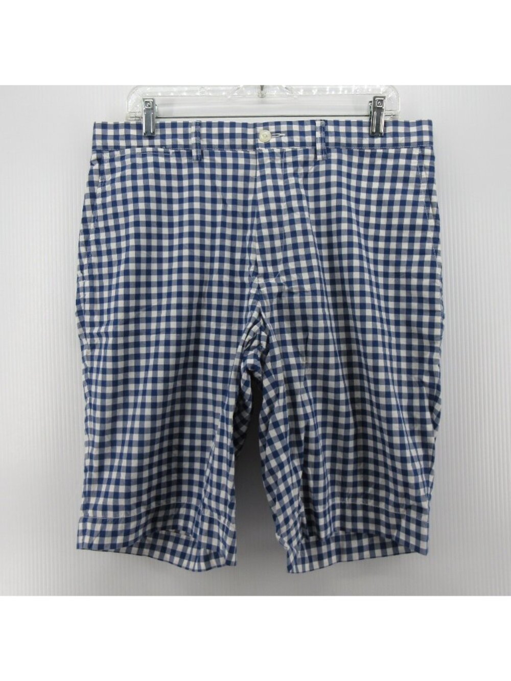 VGT Polo Ralph Lauren Shorts 35 Chino Gingham Plaid Golf Cotton Preppy